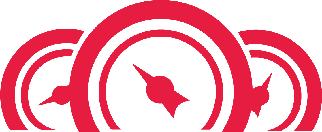Rotes Icon für das Logo-Barometer