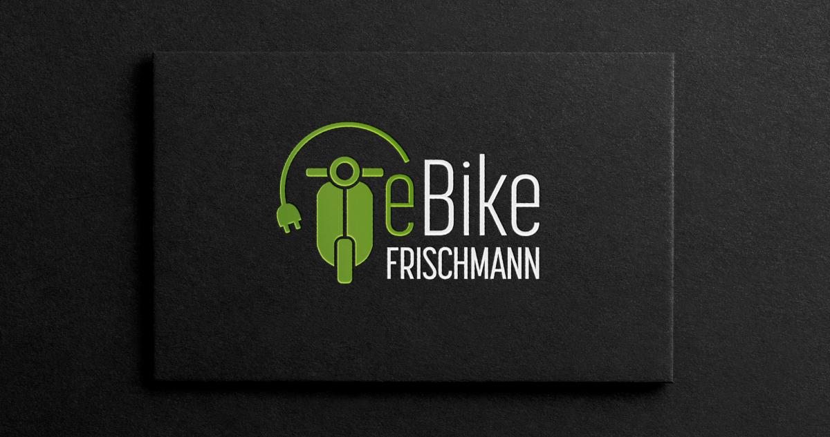 Logoanwendung von eBike Frischmann